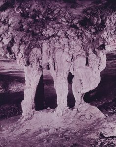 マンモスケーブのブライダル祭壇（モノクロ写真 作： American Photographer (after)