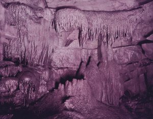 The Throne, Wyandotte Cave (モノクロ写真) 作： American Photographer (after)
