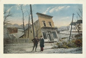 アメリカの炭鉱：鉱山の洞窟の結果（カラー写真） 作： アメリカの写真家