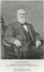 ベン・ホラデー（1824-77）（モノクロ写真 作： American Photographer