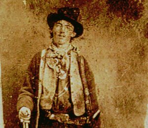 ビリー・ザ・キッド（1859-81） 1880年頃（オリジナルのティンタイプのコピー 作： American Photographer