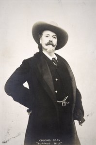 バッファロー・ビル（1846-1917）ポストカード 作： American Photographer