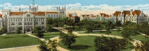 シカゴ大学キャンパス（カラー写真） 作： American Photographer