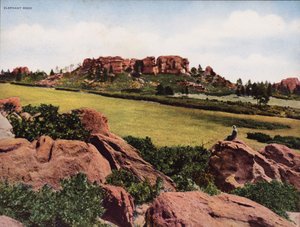 エレファント・ロック（カラー写真） 作： American Photographer