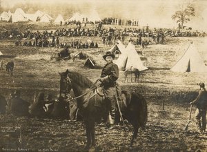 シティポイントでのグラント将軍のモンタージュ 作： American Photographer