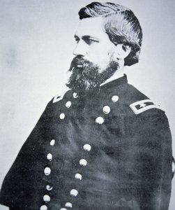 オリバー・オーティス・ハワード将軍（1830-1909）（モノクロ写真