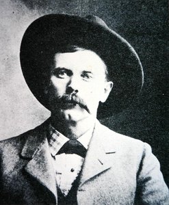 ジョージ・スカボロー（1859-1900）1896年（モノクロ写真）