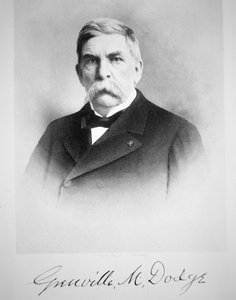 グレンビル・M・ドッジ（1831-1916）（モノクロ写真 作： American Photographer