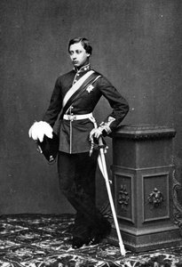 HRHプリンスオブウェールズ、1860年頃 作： American Photographer