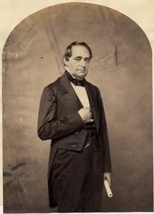 ハンニバルハムリン（1809-91）、アメリカ第15代大統領（塩写真プリント） 作： American Photographer