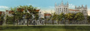 シカゴ大学ハーパー記念図書館（カラー写真）