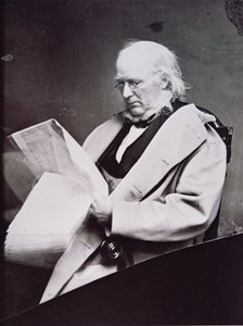 ホレス・グリーリー（1811-72）（モノクロ写真 作： American Photographer