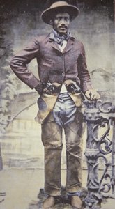 Isom Dart, c.1870（モノクロ写真 作： American Photographer