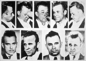ジョン・デリンジャー（モノクロ写真 作： American Photographer