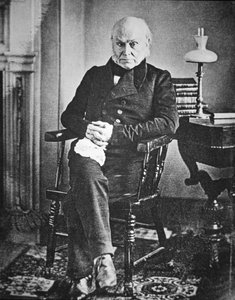 ジョン・クインシー・アダムス（1767-1848） 1847年（ダゲレオタイプ 作： American Photographer