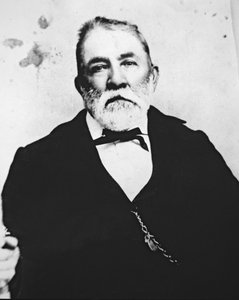 ロイ・ビーン判事（1825-1903）（モノクロ写真 作： American Photographer