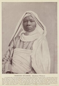 Mahbouba Um Zanuba、スーダン人女性