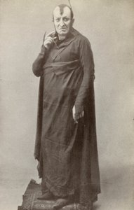 モーリス・ルノー、"メフィストフェレ "役（モノクロ写真） 作： アメリカの写真家