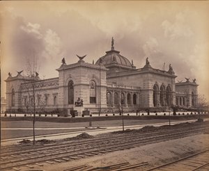 100周年博覧会の記念館、1876年（ゼラチンシルバープリント） 作： American Photographer