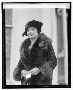 ホワイトハウスでのMabel Willebrandt夫人 作： American Photographer