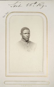 ニコラス・サイード、名刺、1863-66年 作： American Photographer
