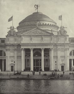 農業ビルの北ポーチコ 作： American Photographer