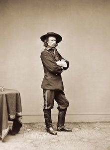 ジョージ・アームストロング・カスター将軍の肖像 作： American Photographer
