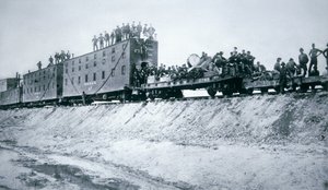 鉄道建設作業員
