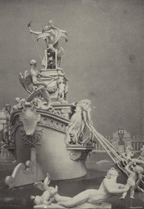 州のはしけの背面図 作： American Photographer