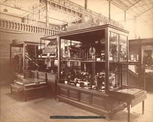 ルドルフケーニヒス展示、哲学的装置、主要展覧会、センテニアルインターナショナルエキシビション、フィラデルフィア、1876年（銀の卵白プリント）