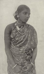 シンハラ人の女性
