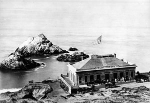 クリフハウス、サンフランシスコ、1863年〜8月 作： American Photographer
