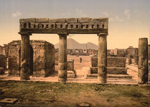 ポンペイのフォーラム 1890-1900年頃 （フォトメカニカル・プリント 作： American Photographer