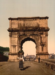 ティトゥスの凱旋門（ローマ） 1890-1900年頃（フォトメカニカル・プリント 作： American Photographer