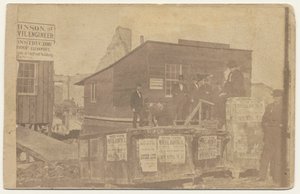 WDカーフットブロック、1871 作： American Photographer