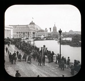世界コロンビア博覧会：外観、シカゴ、1893年（ランタンスライド） 作： American Photographer