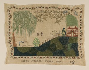 サンプラー 作： American Sarah Yeakel
