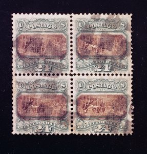 1869年に独立宣言ブロックを24セントで署名