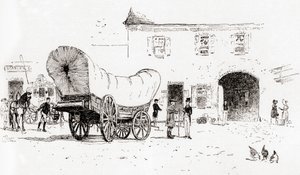 1884年発行の「The Century Illustrated Monthly Magazine」に掲載されたアメリカ・フィラデルフィアのBull