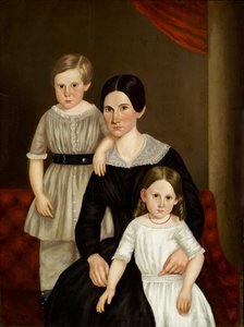家族グループ、1840年代後半 作： American School