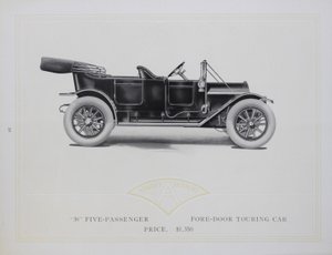 アボットデトロイトモーターカーズ、1911年 作： American School