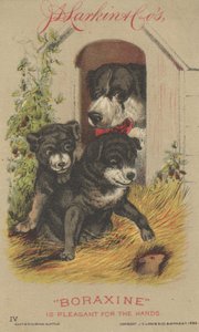 JDラーキン＆コスボラキシンの広告、1882年 作： American School