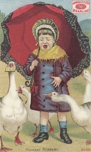 ジェームズパイルズパーリンの広告、1880年頃 作： American School