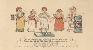 パッカータール石鹸の広告、c.1880 作： American School