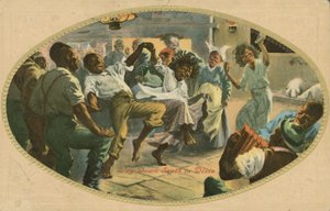 ディクシーで踊るアフリカ系アメリカ人 (色リソ) 作： American School