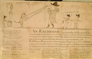エクサイスマン、1790年頃（デッサン） 作： American School