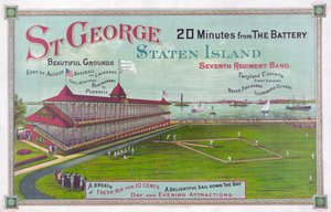 St.George Parkの野球場（スタテン島 作： American School