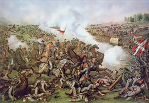バージニア州ファイブフォークスの戦い 作： American School
