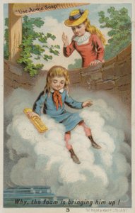 まあから立ち上がる少年