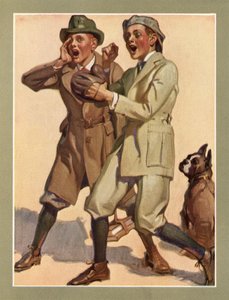 1920年代、ストリート・ベースボールに興じる少年たち 作： American School